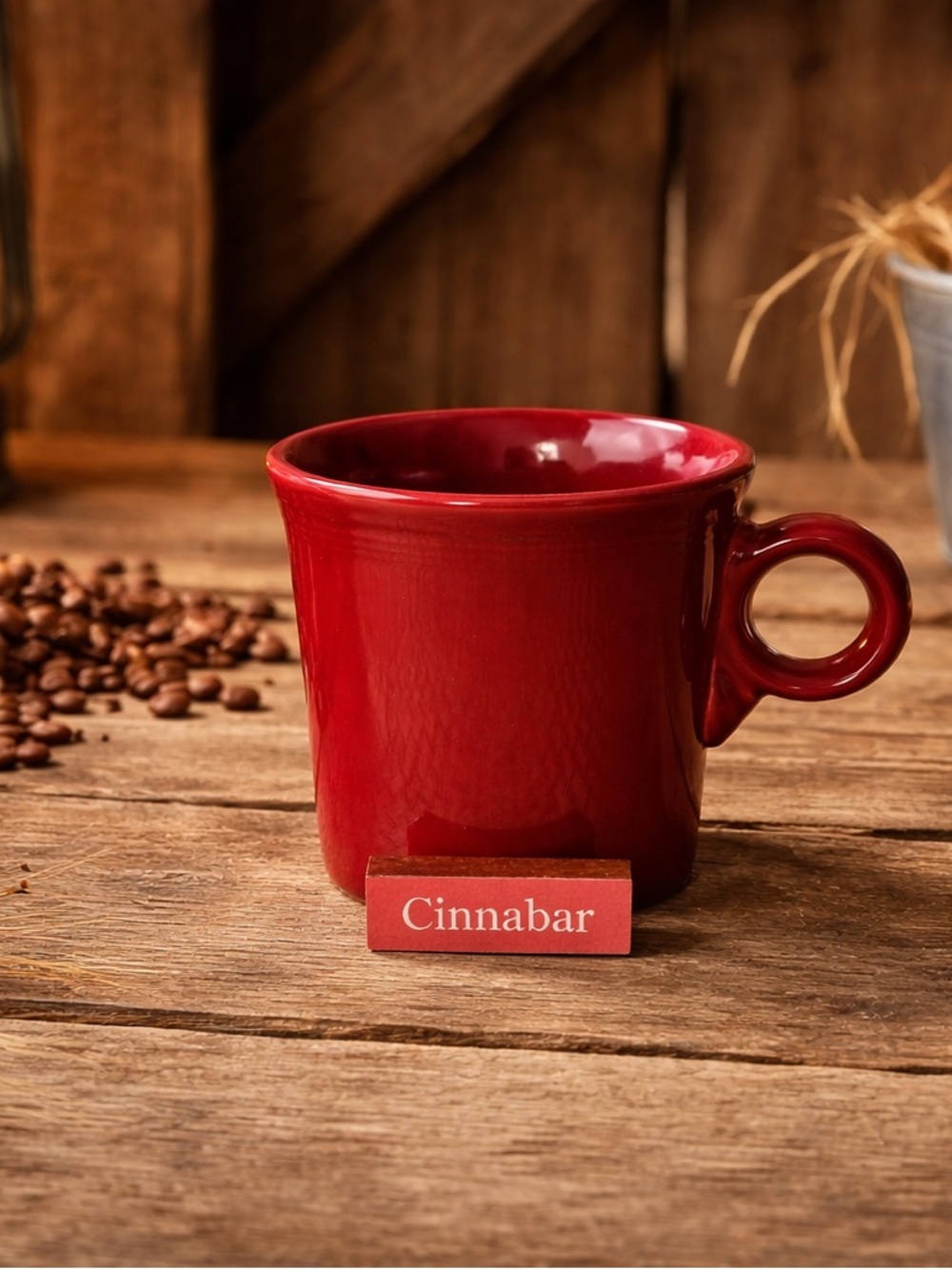 Fiestaware Cinnabar Ring Mug